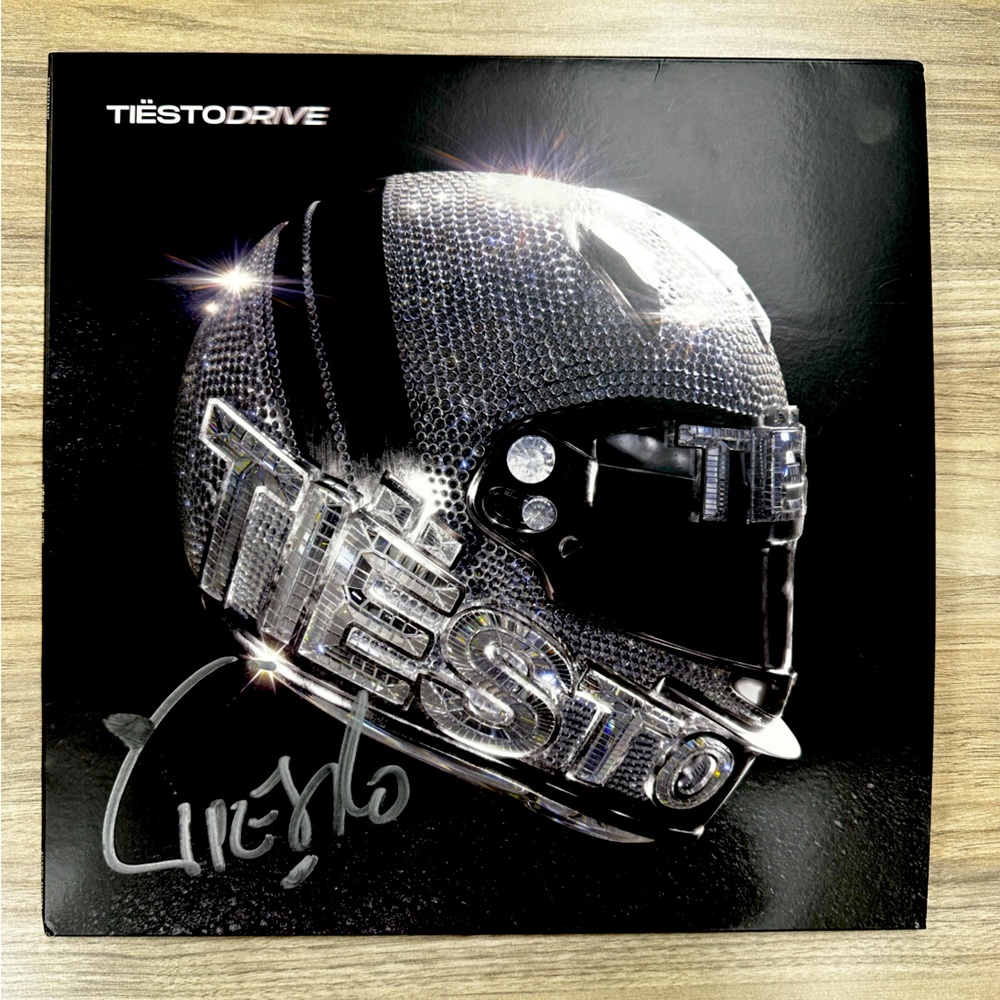 Tiesto signed full set “Drive” album! Exclusive!
